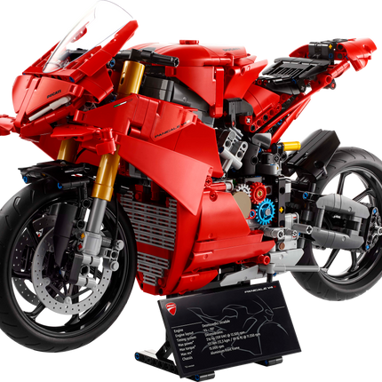 LEGO® Technic™ Ducati Panigale V4 S Motorcycle Model Building Set 42202