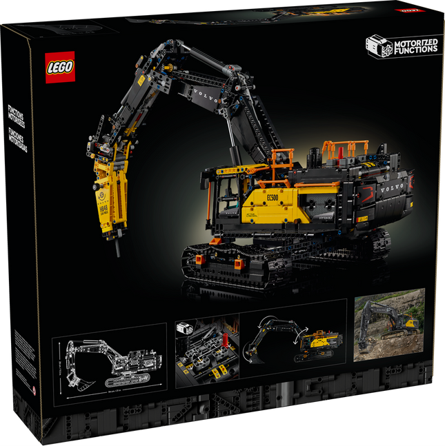Lego Technic 42215 L’excavatrice Volvo EC500 Hybrid