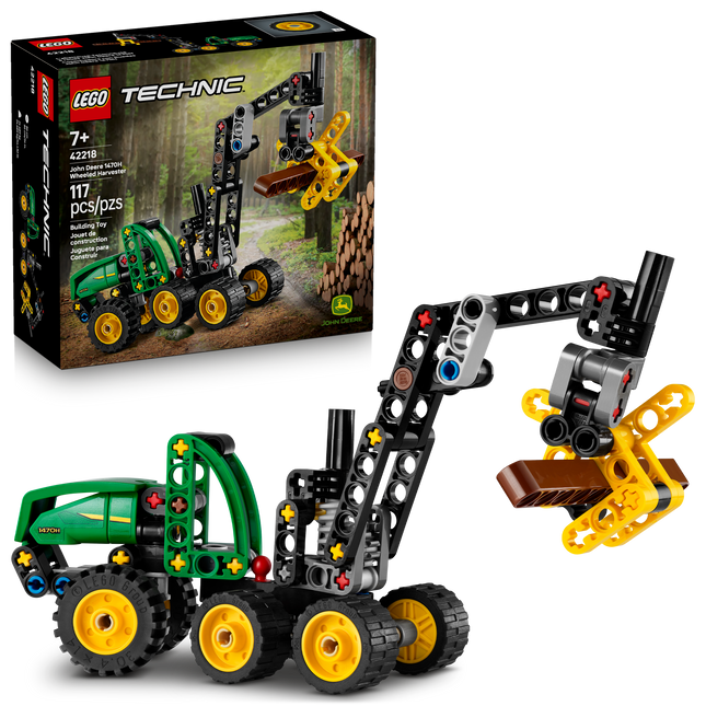 Lego Technic 42218 L’abatteuse-façonneuse à roues John Deere 1470H