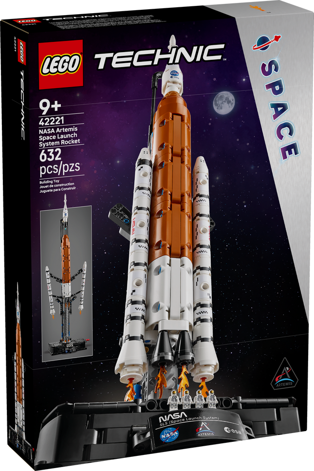 Lego Technic 42221 La fusée du système de lancement spatial NASA Artemis