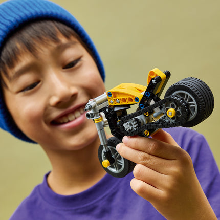 Lego Technic 42225 The Yellow Motorcycle