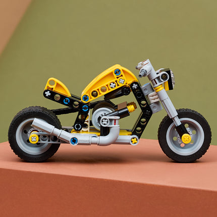 Lego Technic 42225 The Yellow Motorcycle