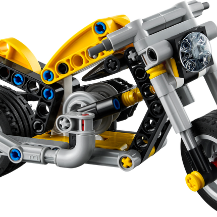 Lego Technic 42225 The Yellow Motorcycle
