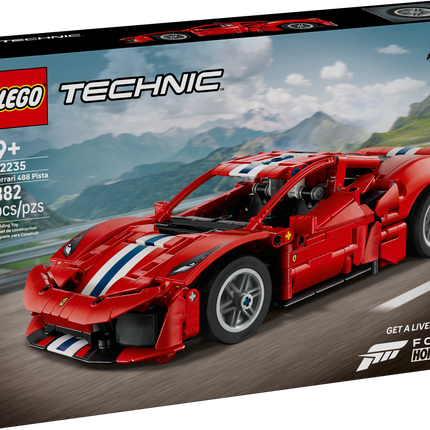 LEGO® Technic™ Ferrari 488 Pista Car, Building Toy 42235