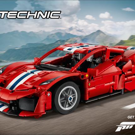 LEGO® Technic™ Ferrari 488 Pista Car, Building Toy 42235
