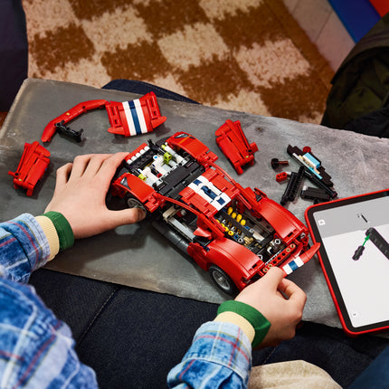 LEGO® Technic™ Ferrari 488 Pista Car, Building Toy 42235