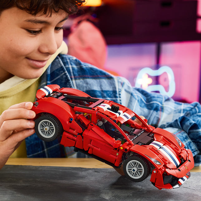 LEGO® Technic™ Ferrari 488 Pista Car, Building Toy 42235