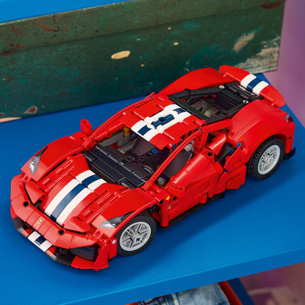 LEGO® Technic™ Ferrari 488 Pista Car, Building Toy 42235