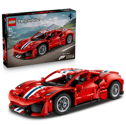 LEGO® Technic™ Ferrari 488 Pista Car, Building Toy 42235