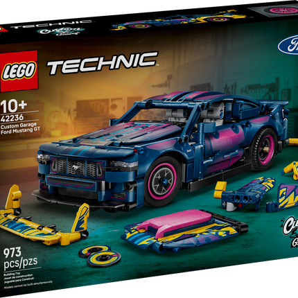 LEGO® Technic™ Ford Mustang GT Customization Garage, Toy 42236