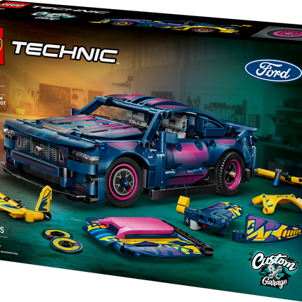 LEGO® Technic™ Ford Mustang GT Customization Garage, Toy 42236