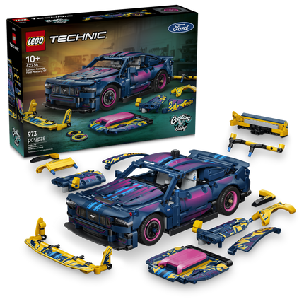 LEGO® Technic™ Ford Mustang GT Customization Garage, Toy 42236