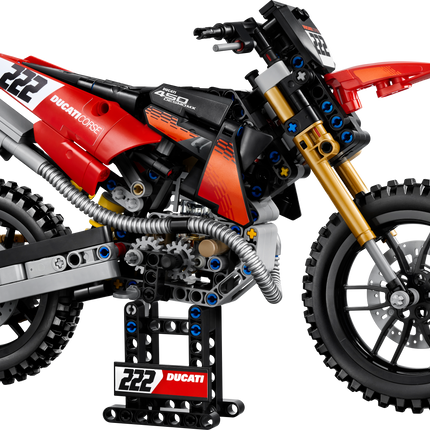 LEGO® Technic™ Ducati Desmo450 MX Factory Motorcycle 42238