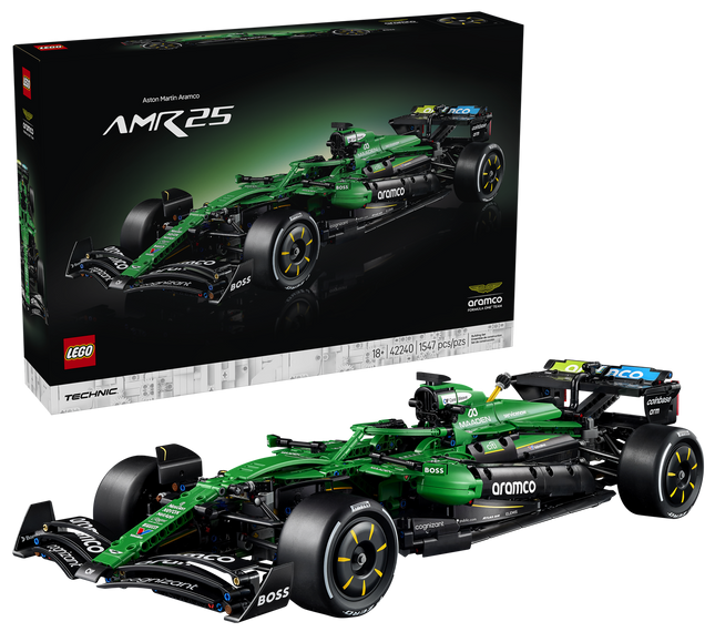 Lego Technic 42240 La voiture de F1® Aston Martin Aramco AMR25