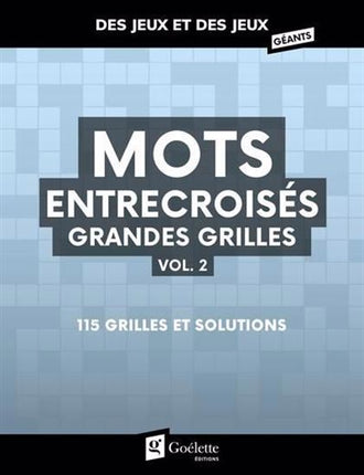 WORD CROSSING LARGE GRIDS VOL.2