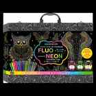 Ultimate Neon Coloring Set: A Glowing World