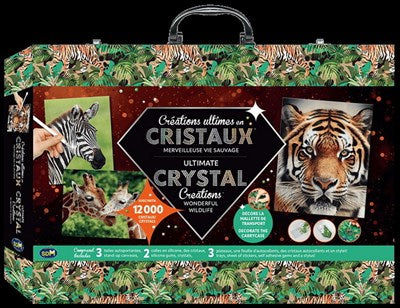 Coffret créations ultimes cristaux : merveilleuse vie sauvage