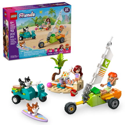LEGO® Friends Surfer Dogs &amp; Scout Adventure, Building Toy 42641