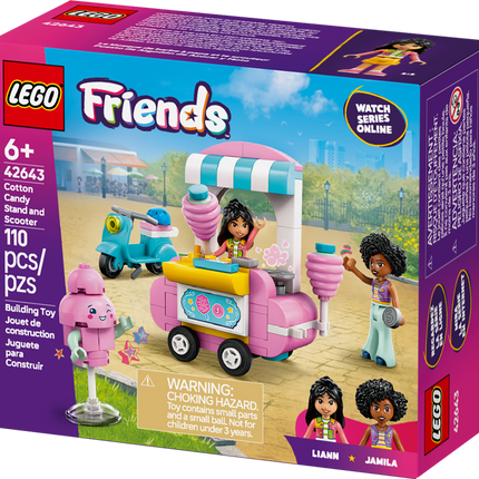 LEGO® Friends Le kiosque de barbe à papa et le scouteur, Jouet, Ensemble de jeu de simulation 42643