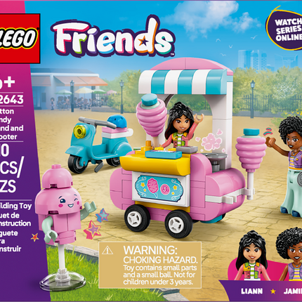LEGO® Friends Le kiosque de barbe à papa et le scouteur, Jouet, Ensemble de jeu de simulation 42643