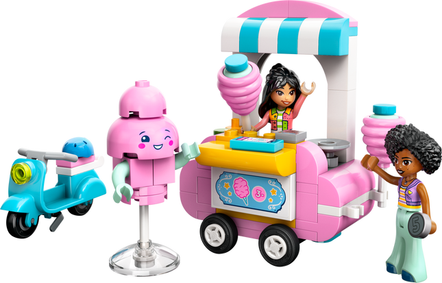 LEGO® Friends Le kiosque de barbe à papa et le scouteur, Jouet, Ensemble de jeu de simulation 42643