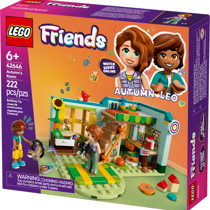 LEGO® Friends Autumn's Bedroom Pretend Play Building Set 42646