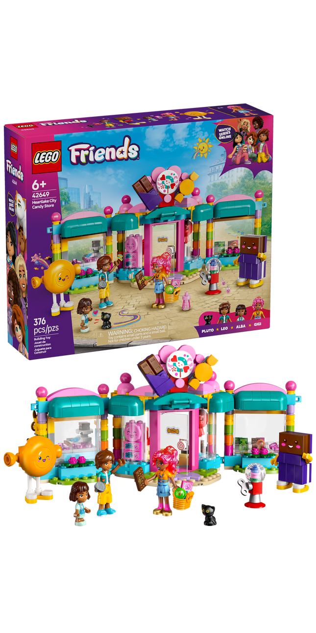 LEGO® Friends La confiserie de Heartlake City Ensemble de jeu de rôle, Jouet de jeu de rôle 42649
