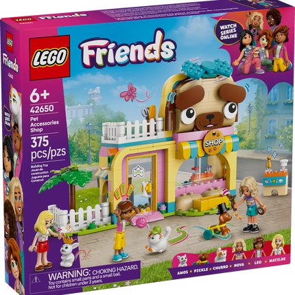 LEGO® Friends Pet Shop, Toy, Building Playset 42650