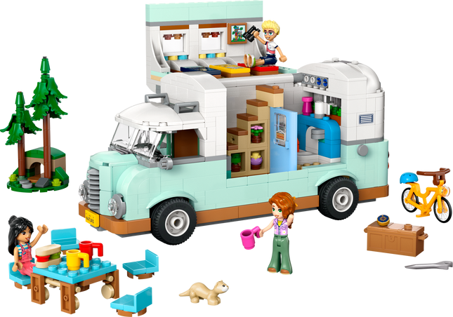 LEGO® Friends L’aventure en autocaravane de l’amitié, Ensemble de construction de jeu de rôle 42663
