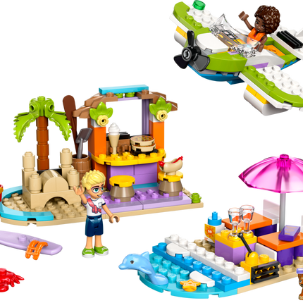 LEGO® Friends La valise créative de plage et de voyage, Ensemble de jouet à construire 42672