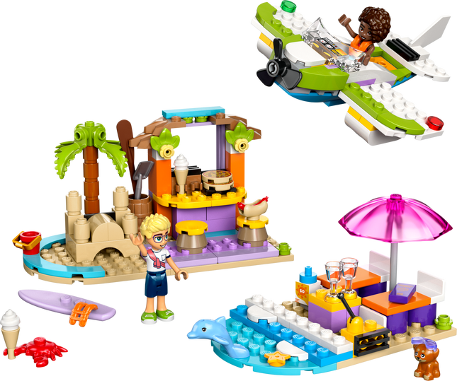 LEGO® Friends La valise créative de plage et de voyage, Ensemble de jouet à construire 42672