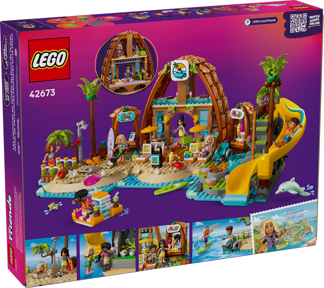 Lego Friends 42673 Les vacances en famille au bord de la mer