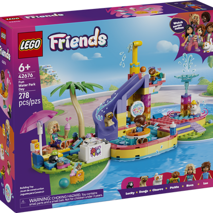 LEGO® Friends Fun Day at the Water Park – Building Toy Set – 42676