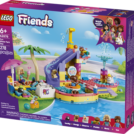 LEGO® Friends Fun Day at the Water Park – Building Toy Set – 42676