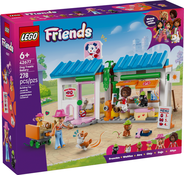Lego Friends 42677 La boulangerie de gâteries pour chiens