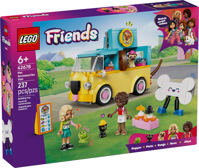 Lego Friends 42678 La camionnette d’accessoires pour animaux