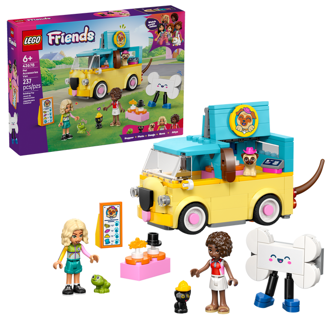Lego Friends 42678 La camionnette d’accessoires pour animaux