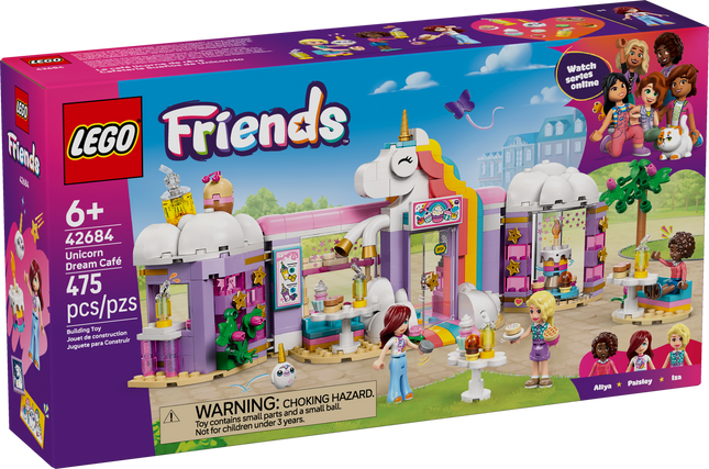 Lego Friends 42684 Le café licorne de rêve