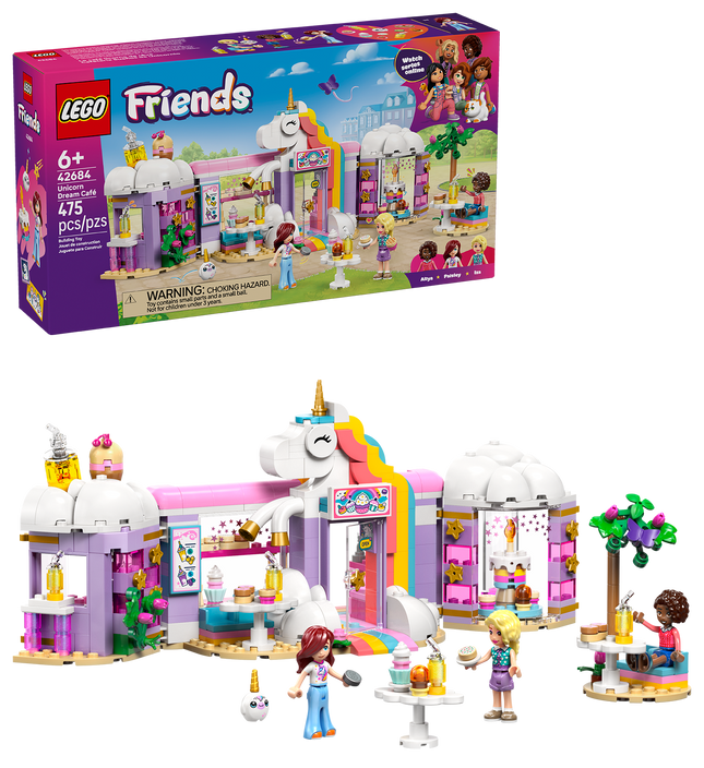 Lego Friends 42684 Le café licorne de rêve