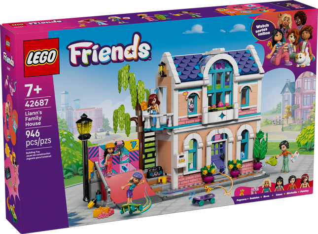 Lego Friends 42687 La maison de la famille de Liann