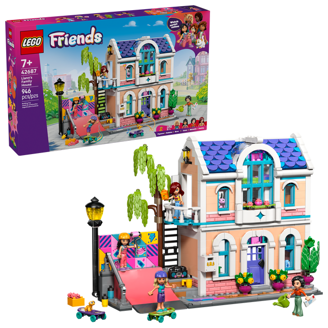 Lego Friends 42687 La maison de la famille de Liann