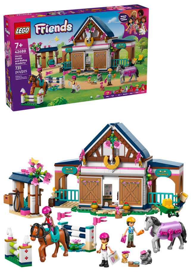 Lego Friends 42688 L’écurie et l’école d’équitation