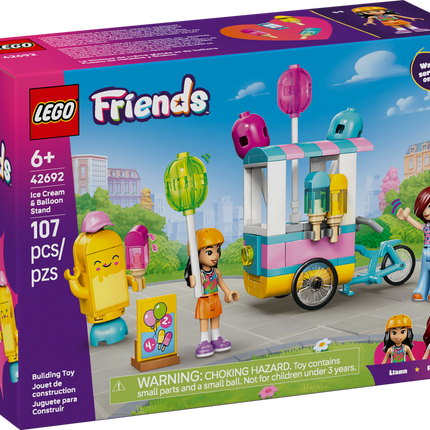 Lego Friends 42692 Ice Cream and Balloon Stand