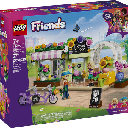 LEGO® Friends Creative Flower Shop, Building Toy 42693