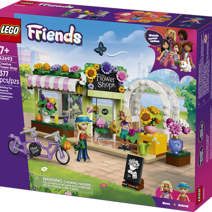 LEGO® Friends Creative Flower Shop, Building Toy 42693