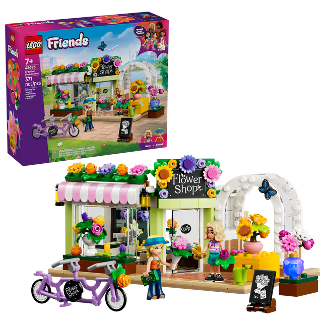 LEGO® Friends Creative Flower Shop, Building Toy 42693