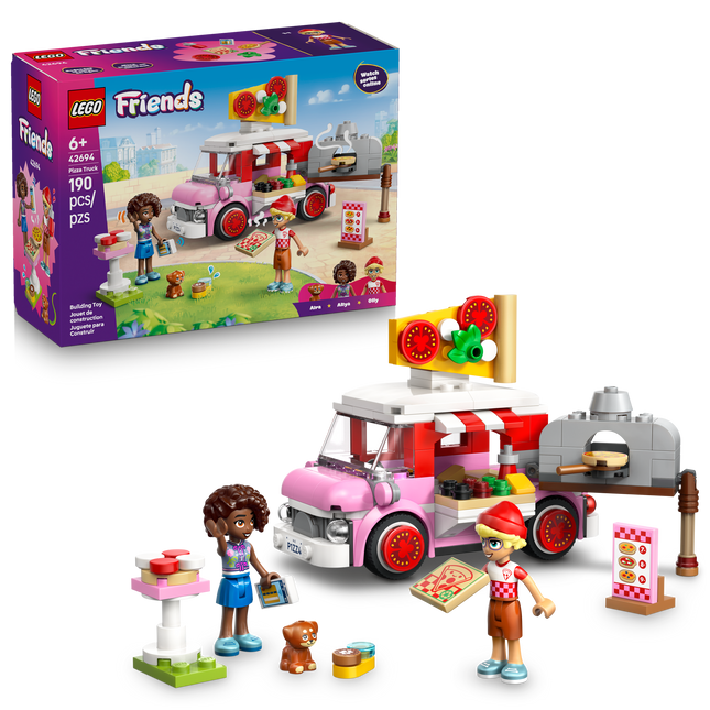 LEGO® Friends Pizza Truck – Building Toy Set – 42694