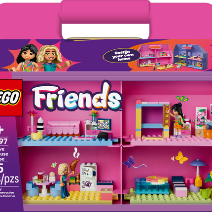 LEGO® Friends Creative Dollhouse in a Suitcase, Building Set 42697