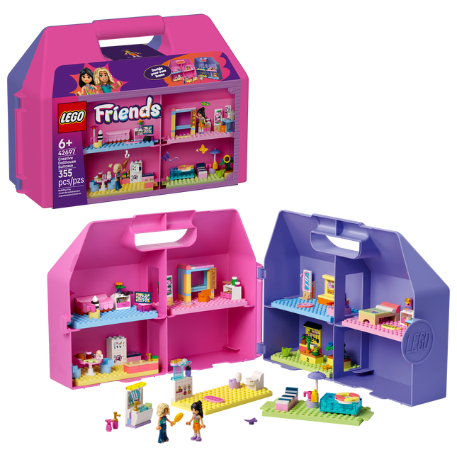 LEGO® Friends Creative Dollhouse in a Suitcase, Building Set 42697