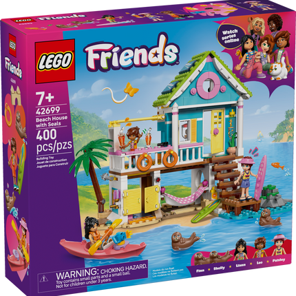Lego Friends 42699 Beach House and Seals